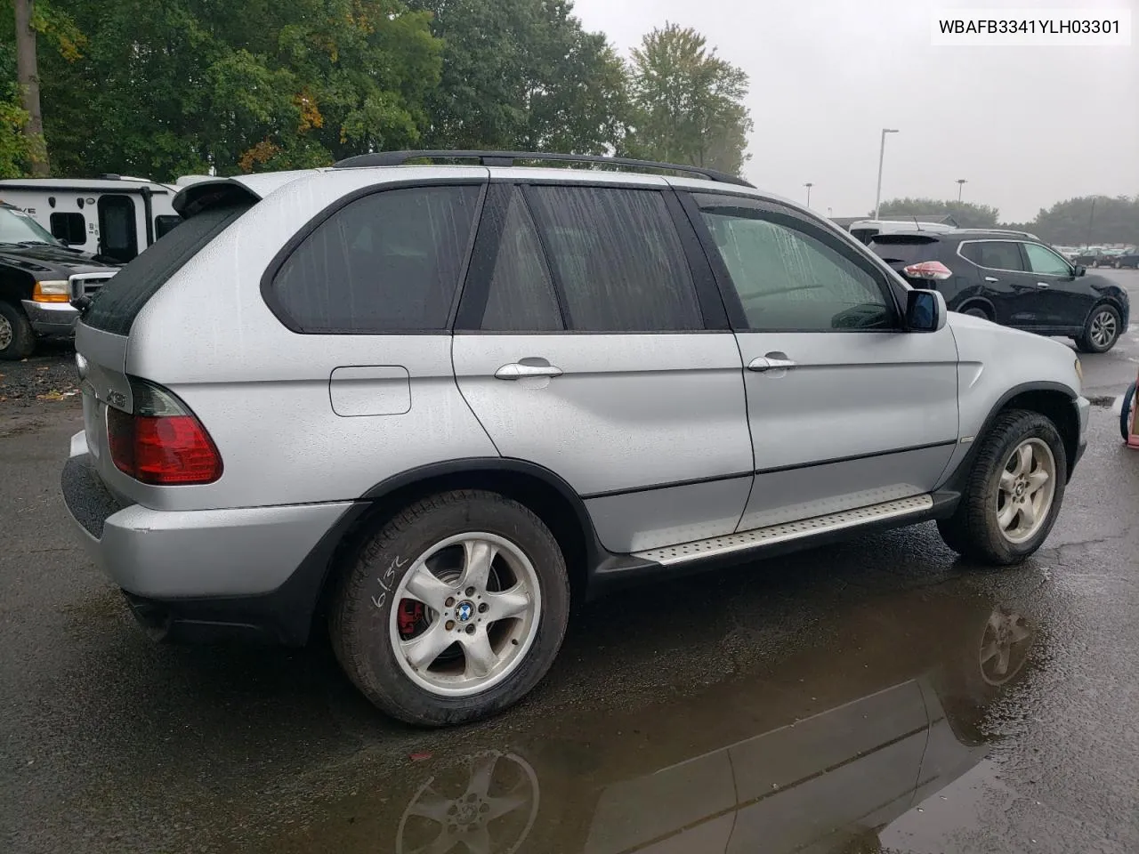 2000 BMW X5 4.4I VIN: WBAFB3341YLH03301 Lot: 73379094