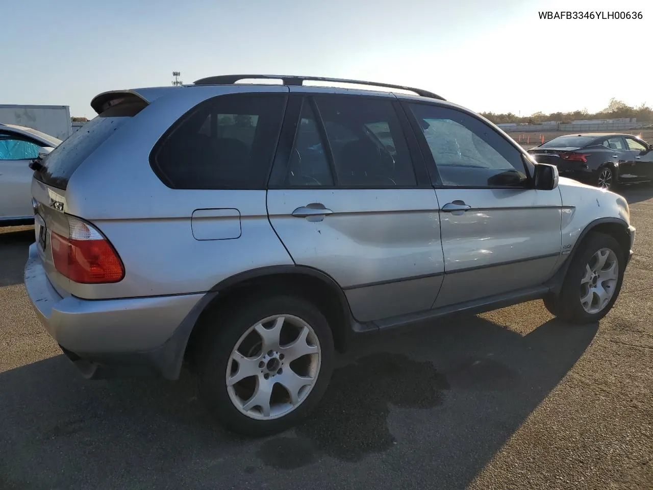 2000 BMW X5 4.4I VIN: WBAFB3346YLH00636 Lot: 77256624