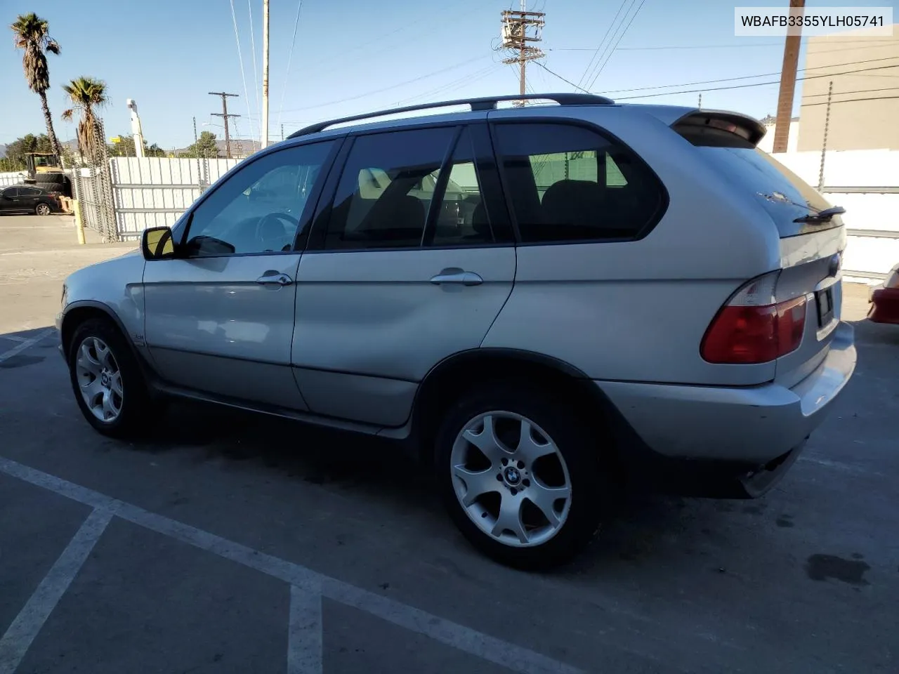 2000 BMW X5 4.4I VIN: WBAFB3355YLH05741 Lot: 79973414