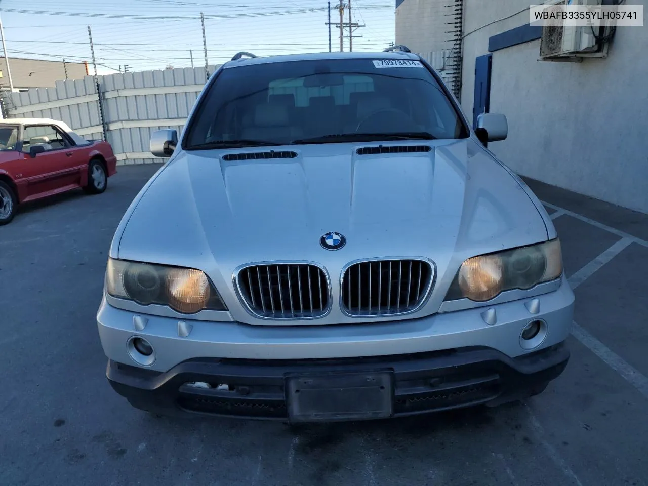 2000 BMW X5 4.4I VIN: WBAFB3355YLH05741 Lot: 79973414