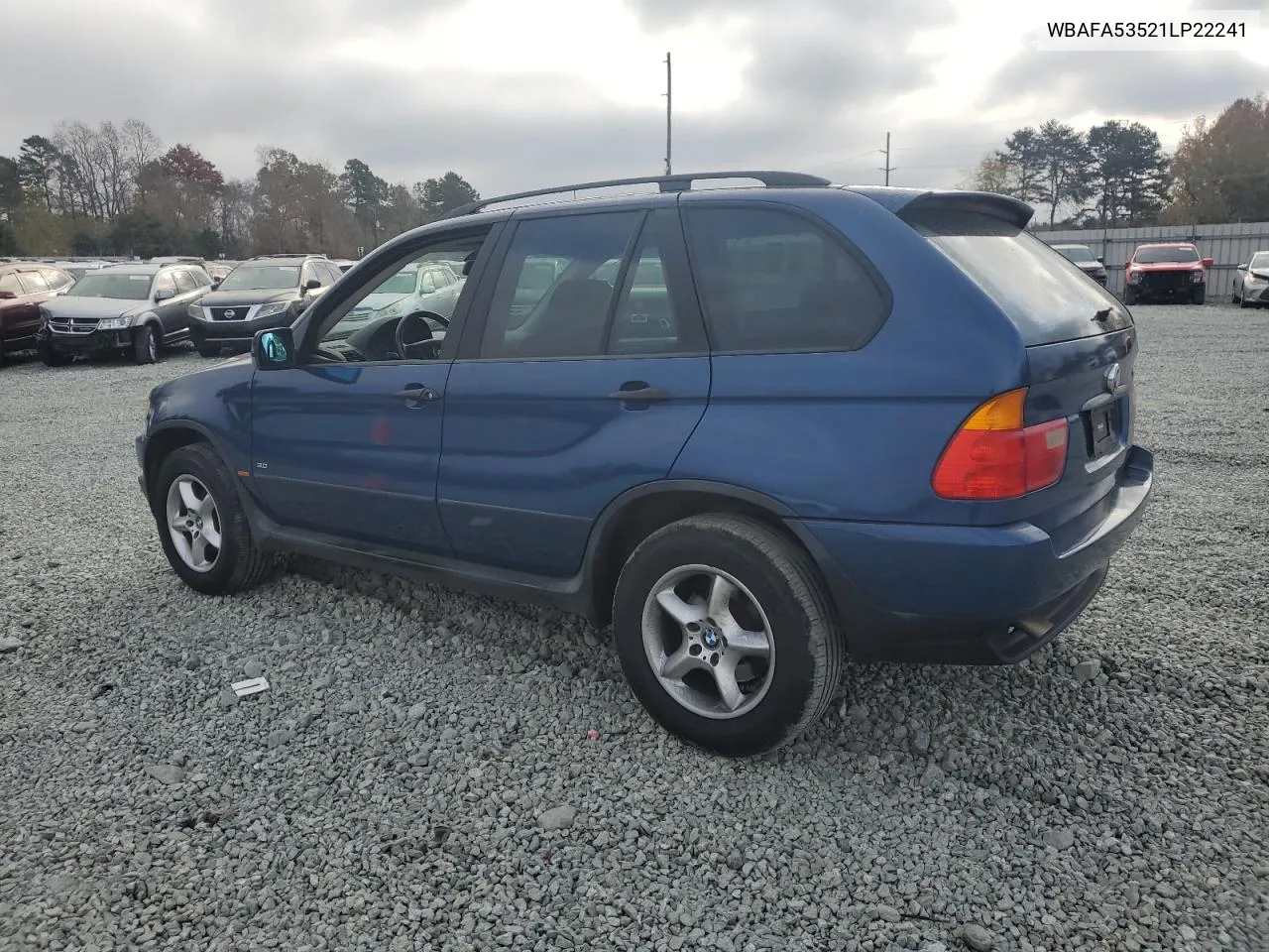 2001 BMW X5 3.0I VIN: WBAFA53521LP22241 Lot: 79706624