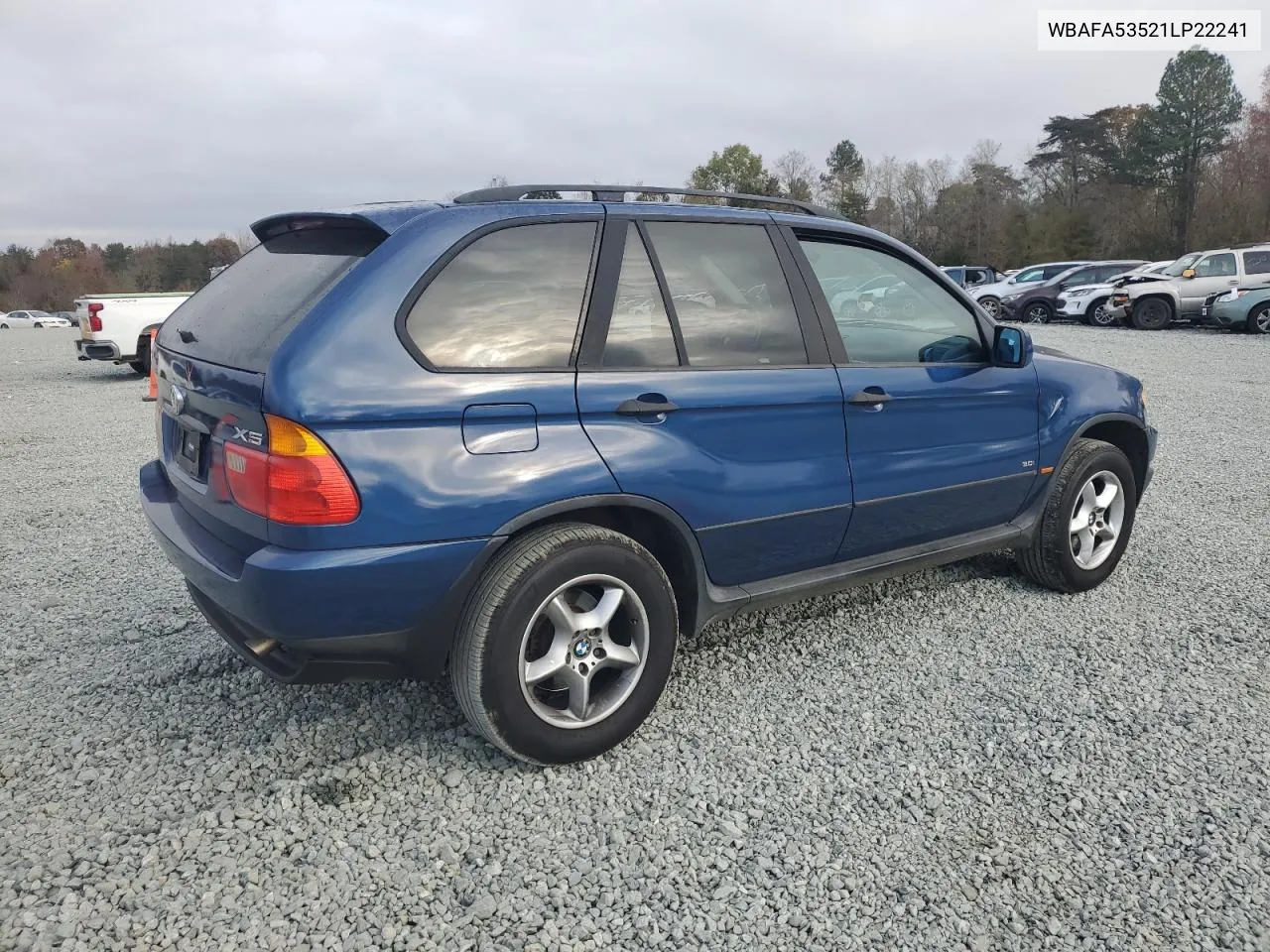 2001 BMW X5 3.0I VIN: WBAFA53521LP22241 Lot: 79706624