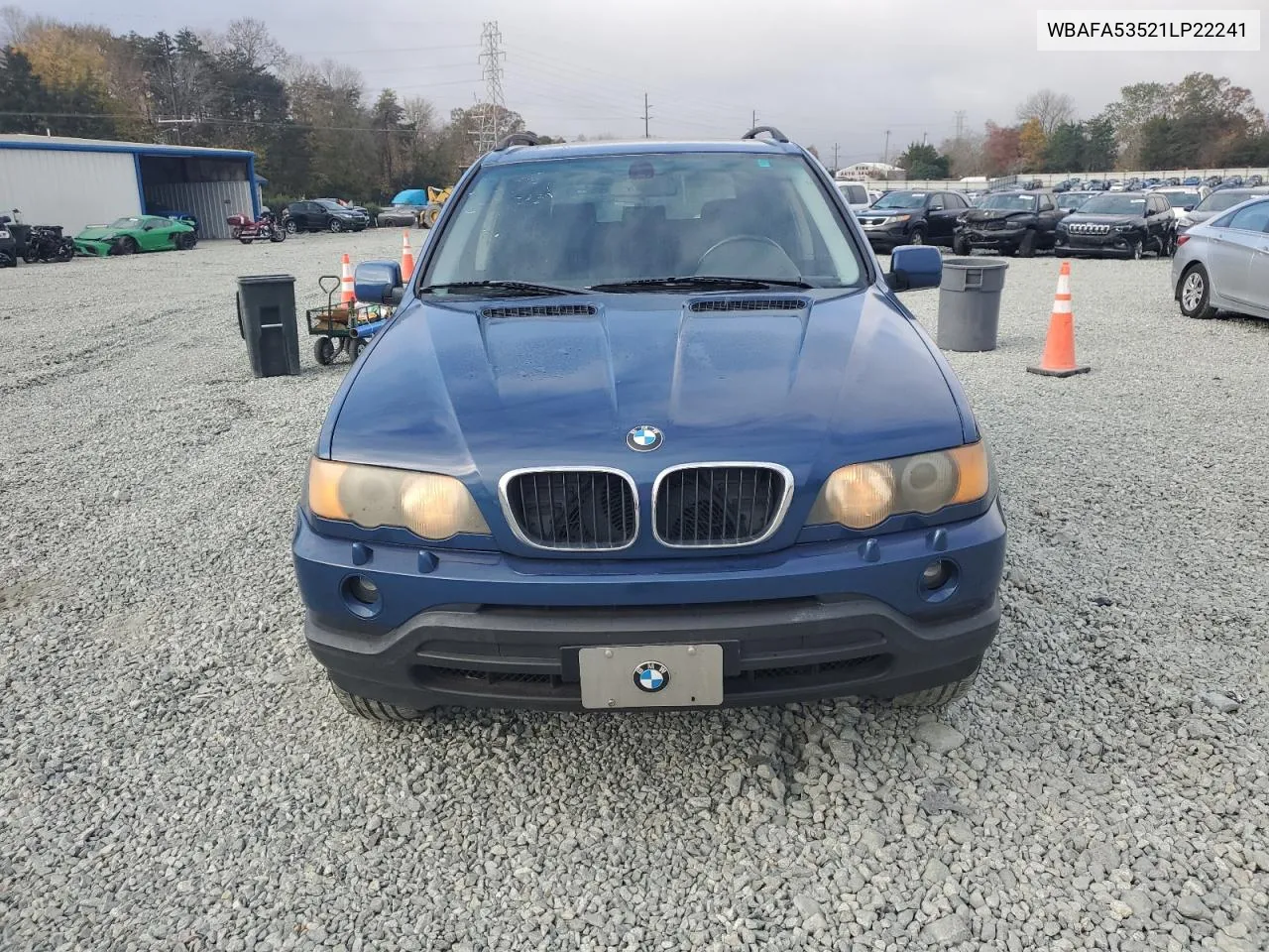 2001 BMW X5 3.0I VIN: WBAFA53521LP22241 Lot: 79706624