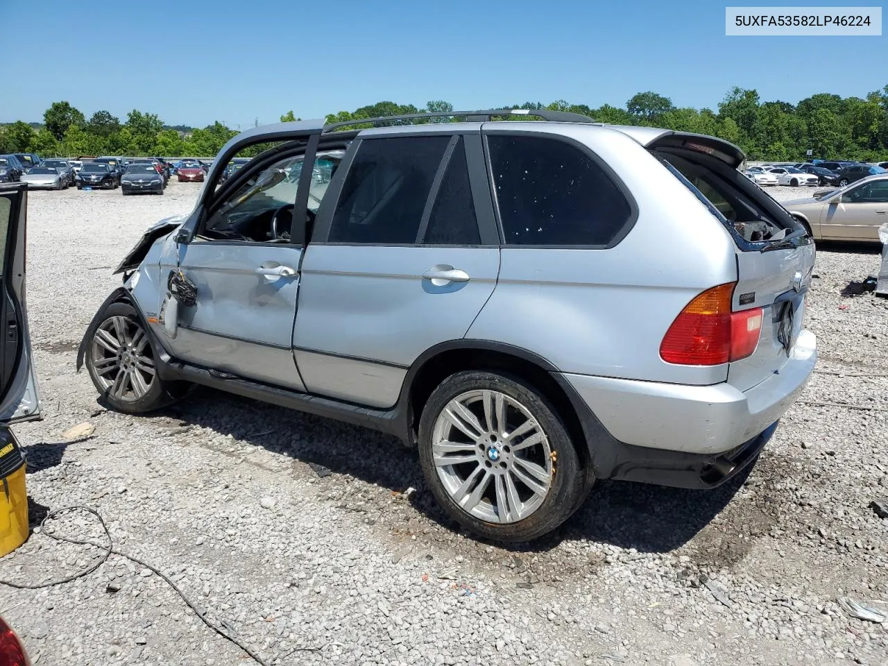 2002 BMW X5 3.0I VIN: 5UXFA53582LP46224 Lot: 58294594