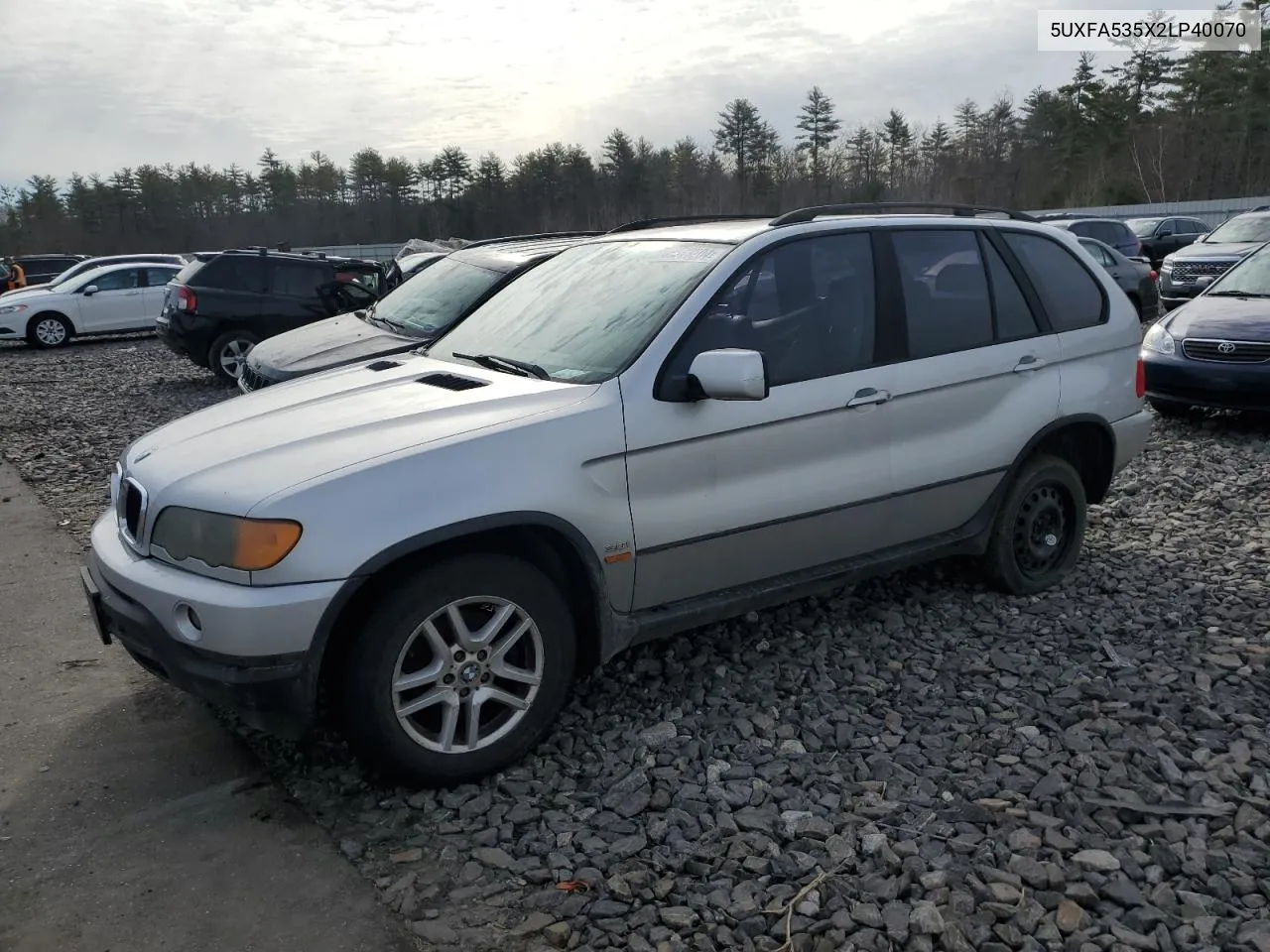 2002 BMW X5 3.0I VIN: 5UXFA535X2LP40070 Lot: 67320264