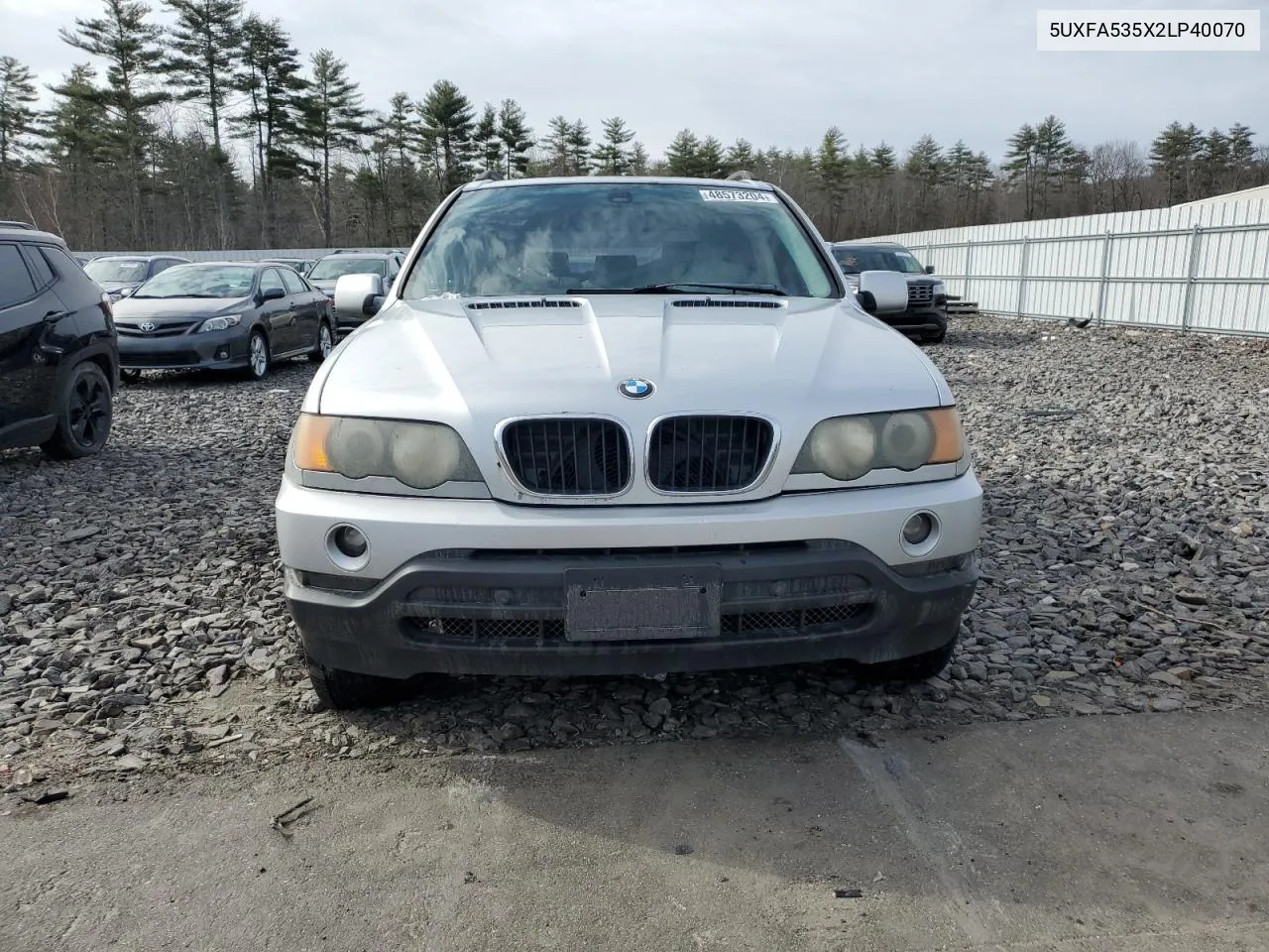 2002 BMW X5 3.0I VIN: 5UXFA535X2LP40070 Lot: 67320264