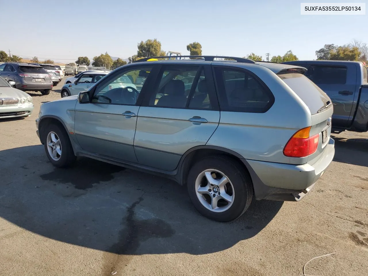 2002 BMW X5 3.0I VIN: 5UXFA53552LP50134 Lot: 70958584