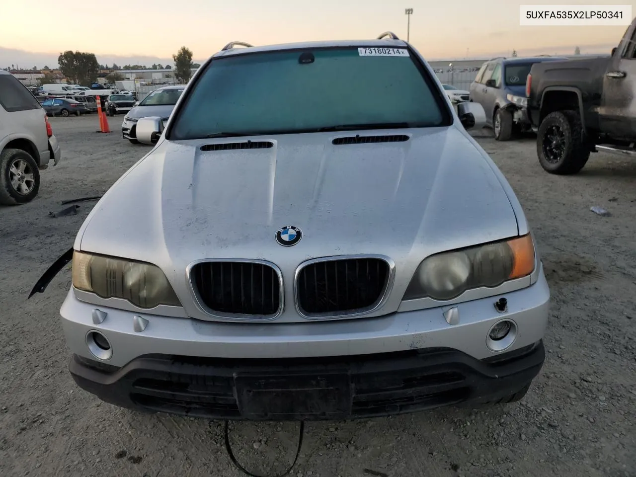 2002 BMW X5 3.0I VIN: 5UXFA535X2LP50341 Lot: 73180214