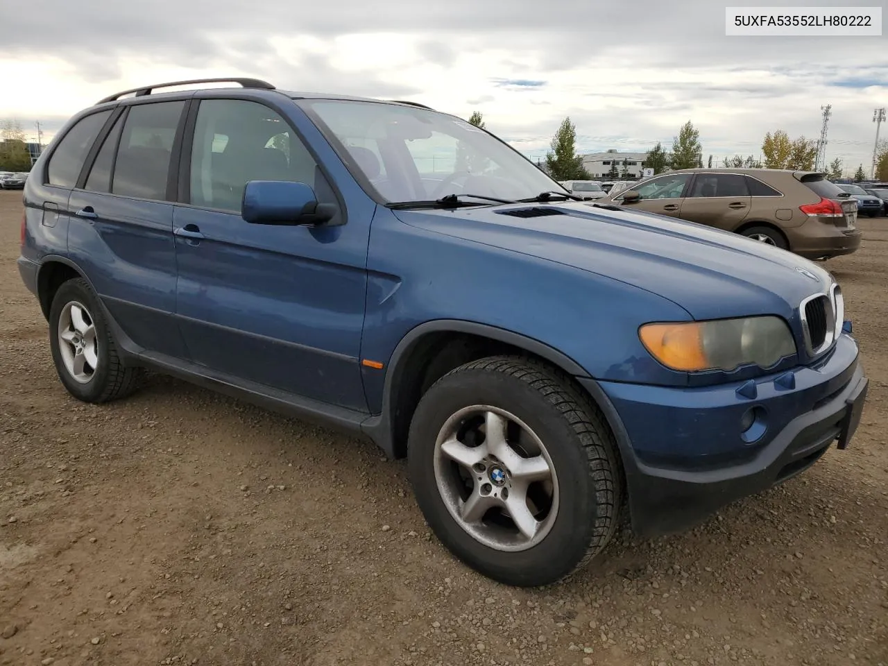 2002 BMW X5 3.0I VIN: 5UXFA53552LH80222 Lot: 73536884