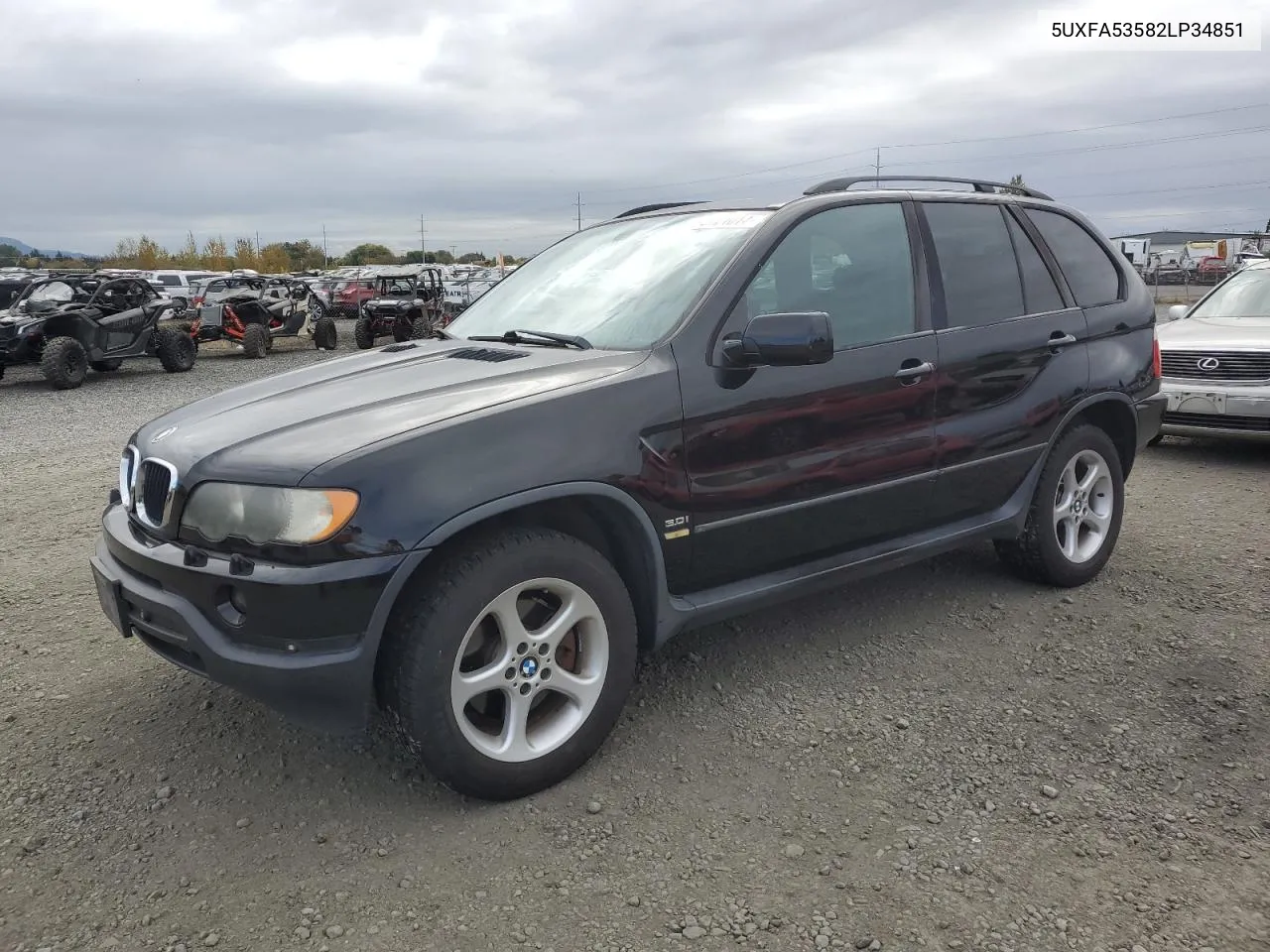 5UXFA53582LP34851 2002 BMW X5 3.0I