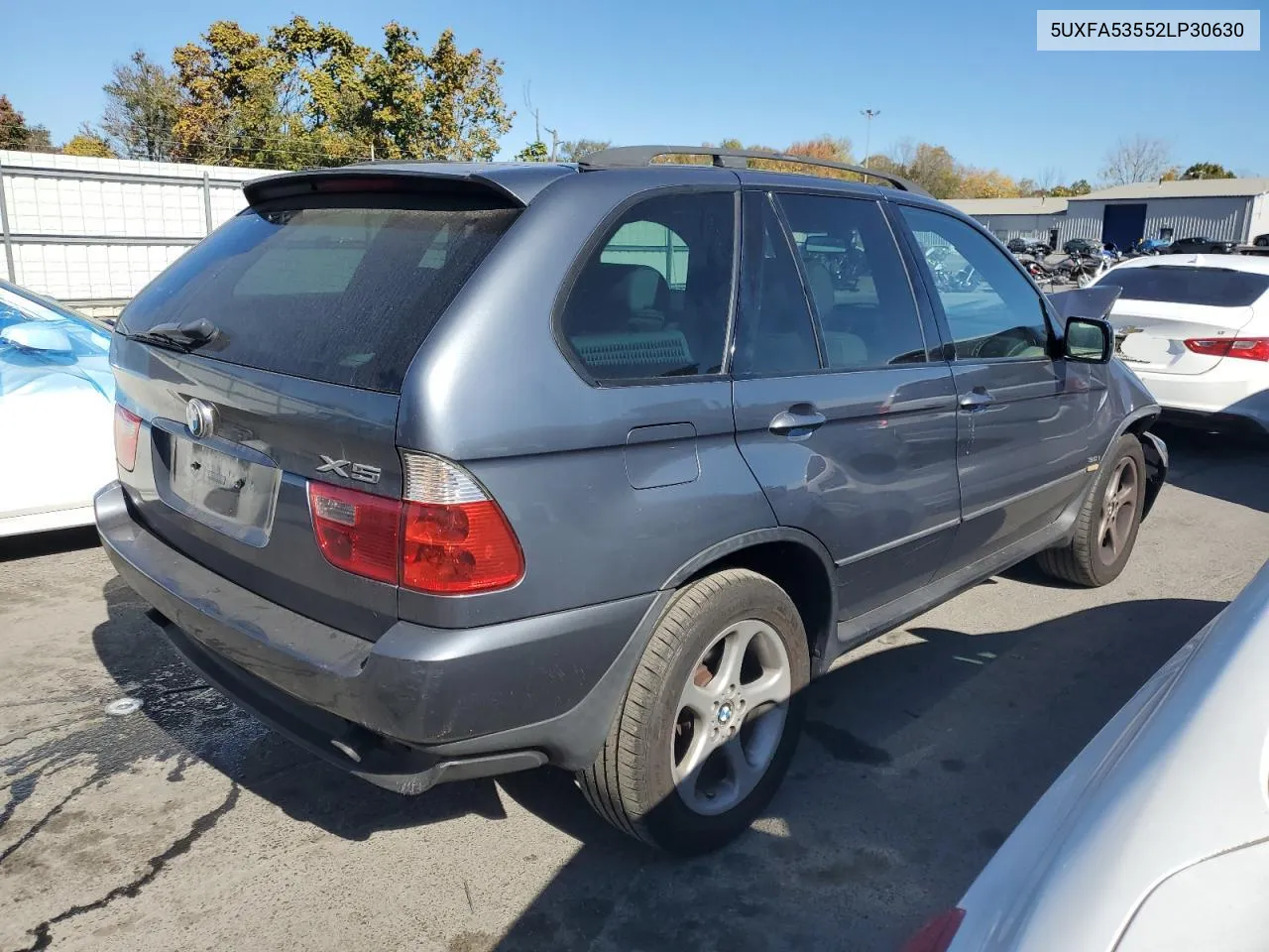 2002 BMW X5 3.0I VIN: 5UXFA53552LP30630 Lot: 75921764