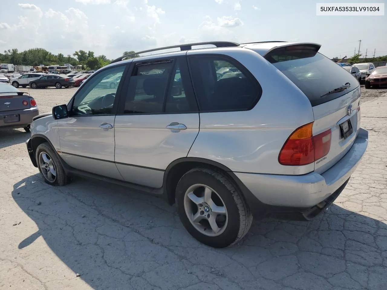 2003 BMW X5 3.0I VIN: 5UXFA53533LV91034 Lot: 69153124