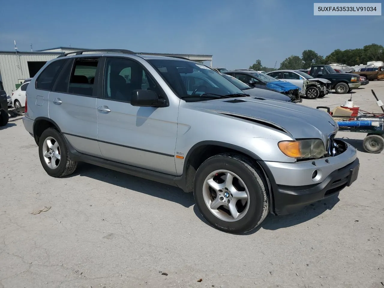 2003 BMW X5 3.0I VIN: 5UXFA53533LV91034 Lot: 69153124