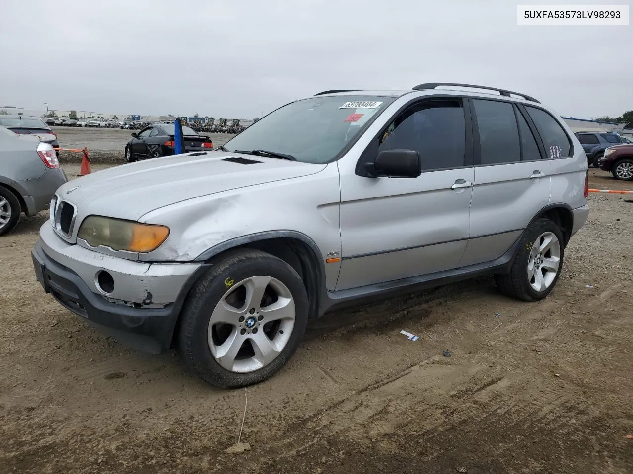 2003 BMW X5 3.0I VIN: 5UXFA53573LV98293 Lot: 69780404