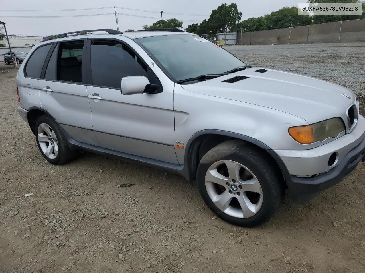 2003 BMW X5 3.0I VIN: 5UXFA53573LV98293 Lot: 69780404