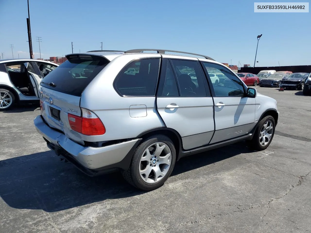 2003 BMW X5 4.4I VIN: 5UXFB33593LH46982 Lot: 70518194