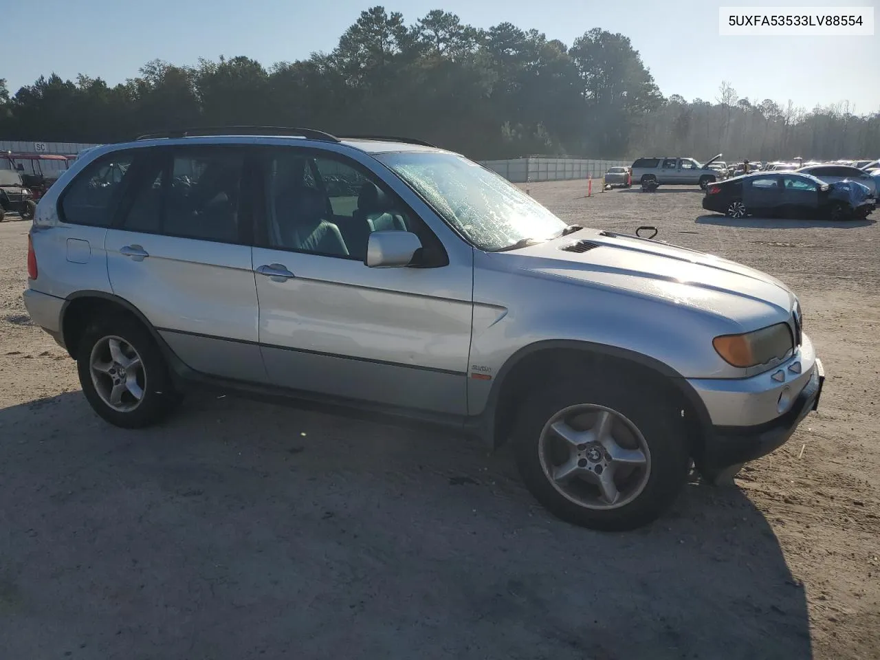 2003 BMW X5 3.0I VIN: 5UXFA53533LV88554 Lot: 74318594