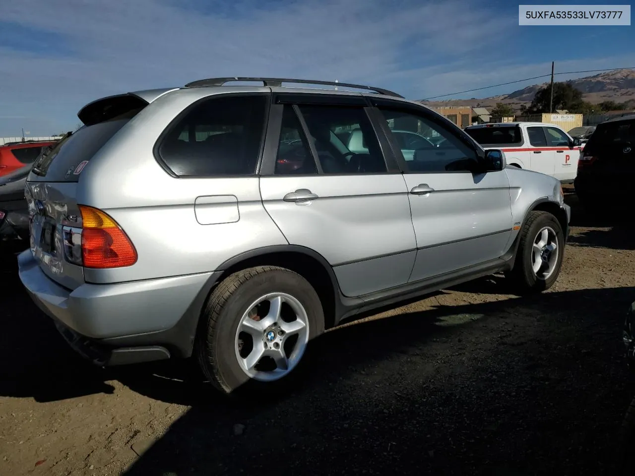 2003 BMW X5 3.0I VIN: 5UXFA53533LV73777 Lot: 78549744