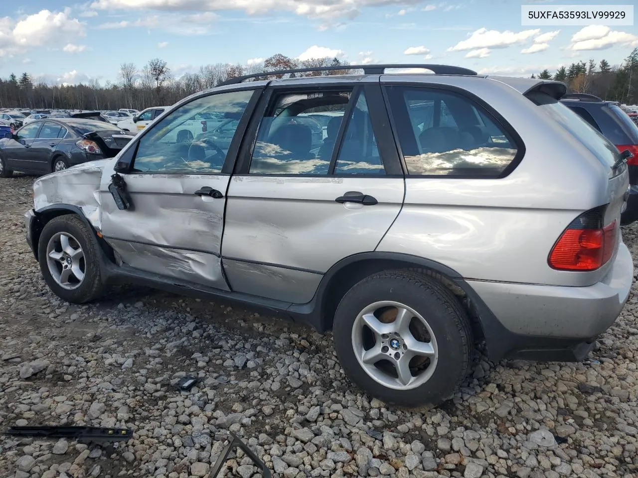 2003 BMW X5 3.0I VIN: 5UXFA53593LV99929 Lot: 78591094