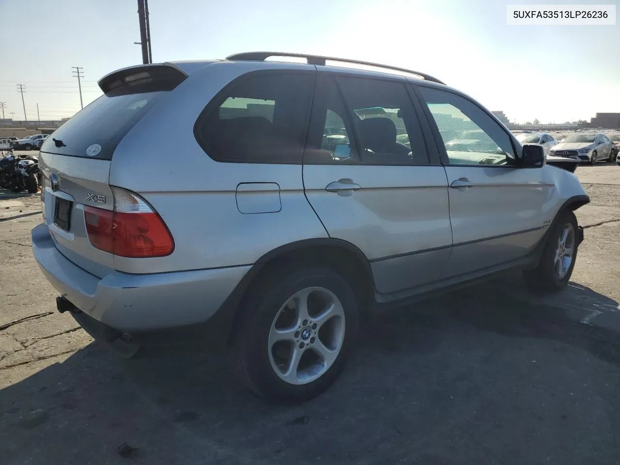 2003 BMW X5 3.0I VIN: 5UXFA53513LP26236 Lot: 78698694