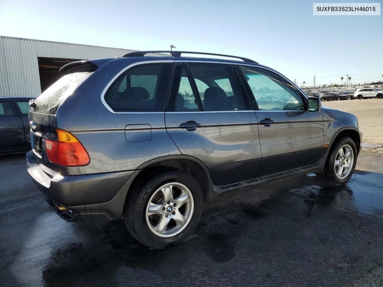 2003 BMW X5 4.4I VIN: 5UXFB33523LH46015 Lot: 79018434