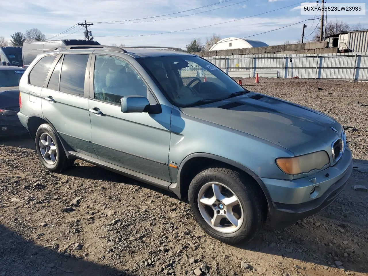 2003 BMW X5 3.0I VIN: 5UXFA53523LW23939 Lot: 81205254