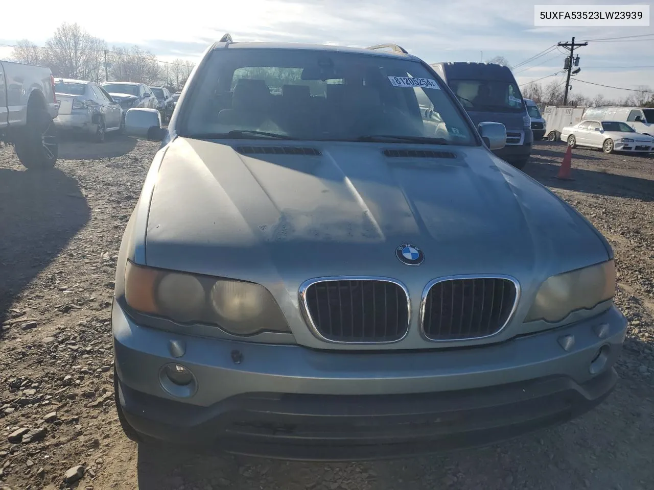 2003 BMW X5 3.0I VIN: 5UXFA53523LW23939 Lot: 81205254