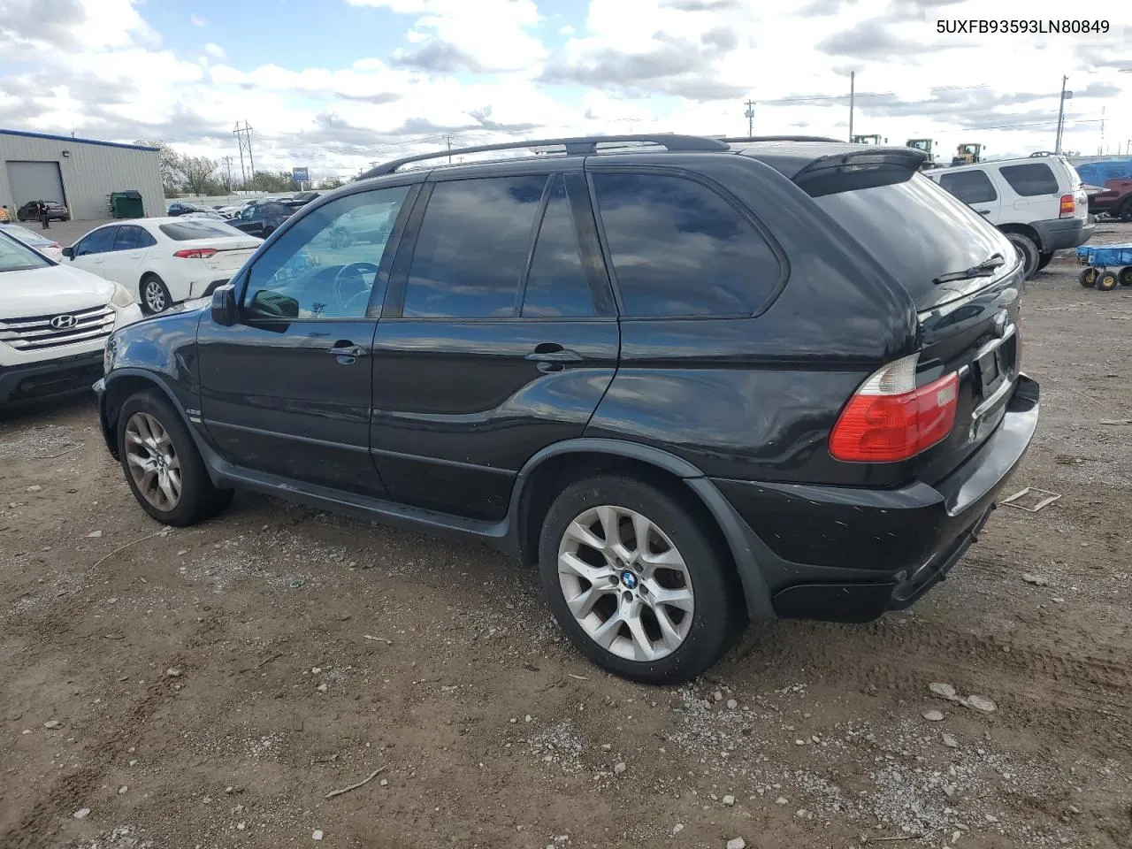 2003 BMW X5 4.6Is VIN: 5UXFB93593LN80849 Lot: 81560144