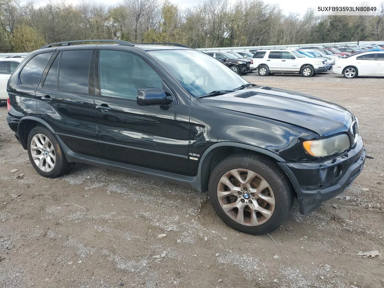 2003 BMW X5 4.6Is VIN: 5UXFB93593LN80849 Lot: 81560144