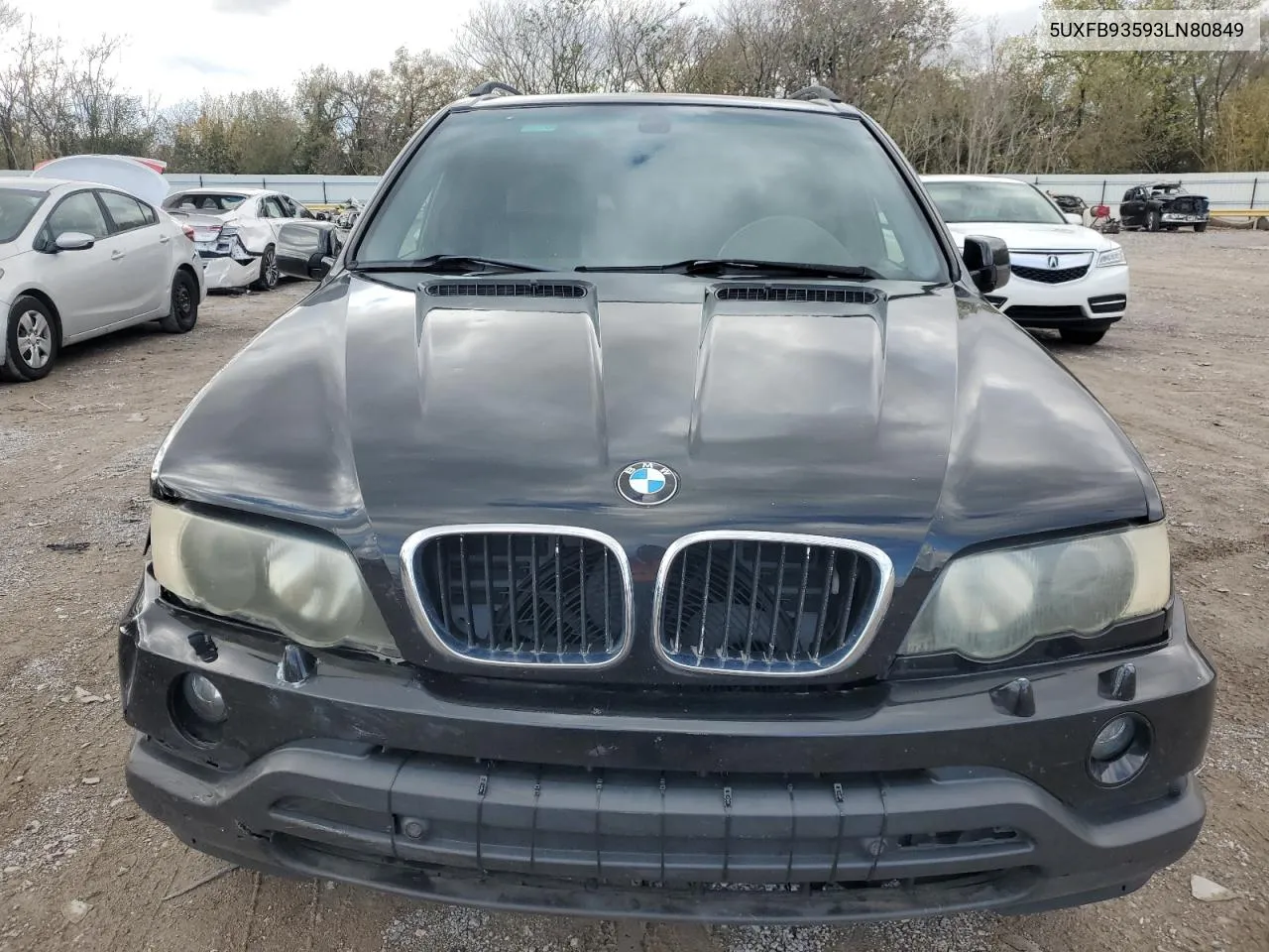 2003 BMW X5 4.6Is VIN: 5UXFB93593LN80849 Lot: 81560144