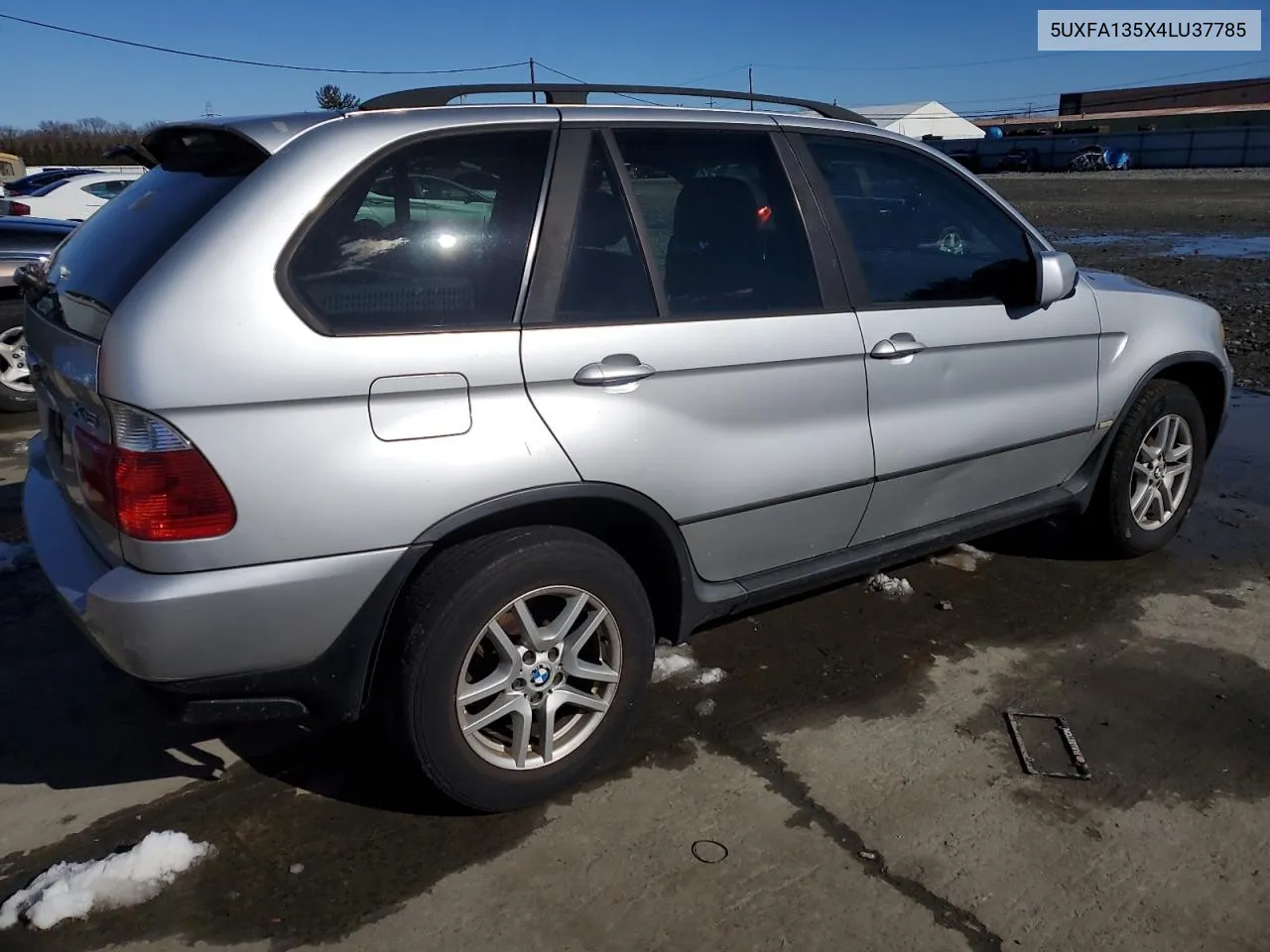 2004 BMW X5 3.0I VIN: 5UXFA135X4LU37785 Lot: 42455994