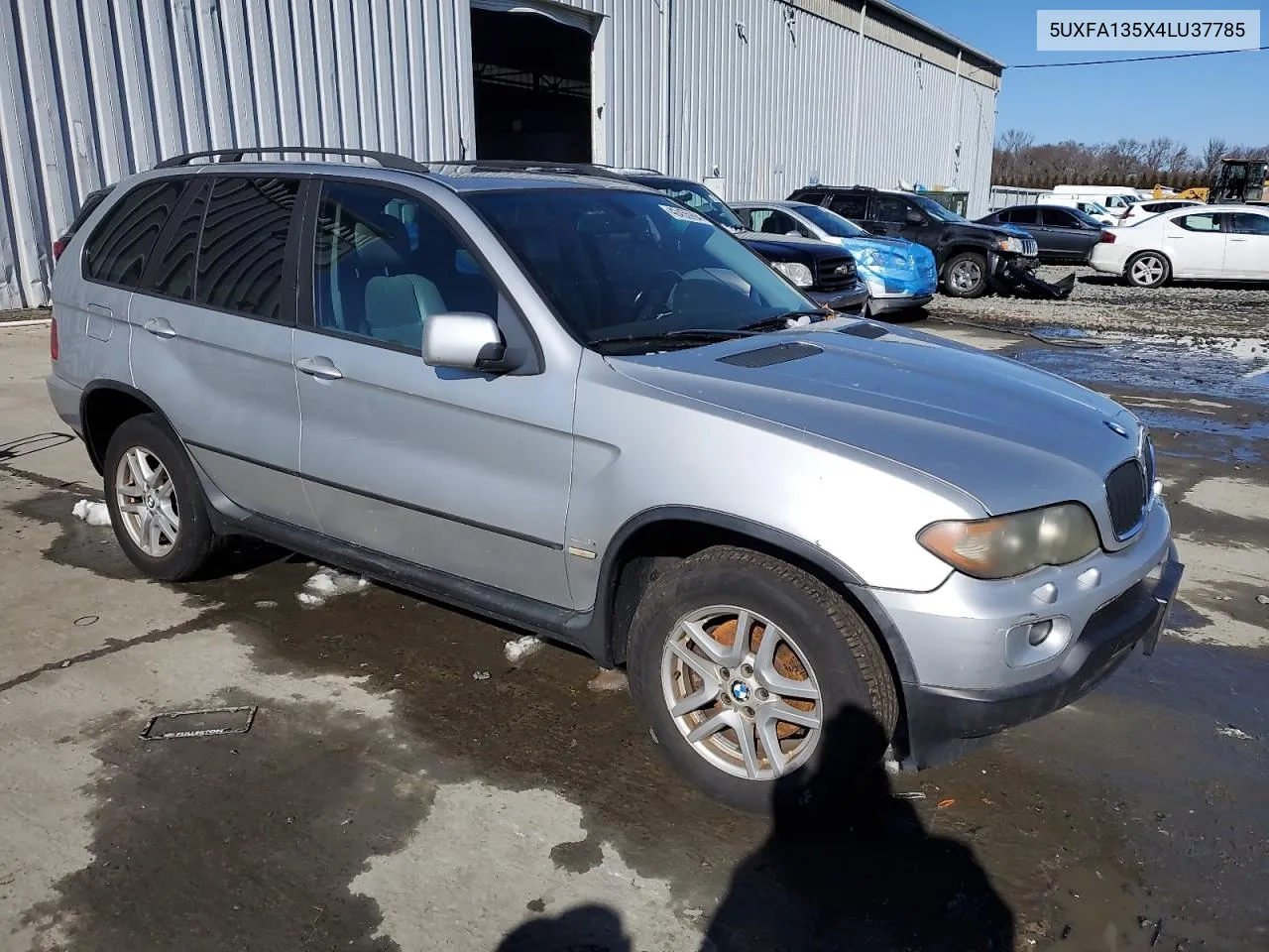 2004 BMW X5 3.0I VIN: 5UXFA135X4LU37785 Lot: 42455994