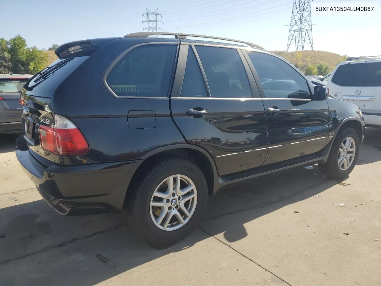 2004 BMW X5 3.0I VIN: 5UXFA13504LU40887 Lot: 74316754