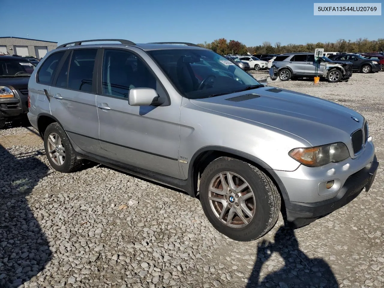 2004 BMW X5 3.0I VIN: 5UXFA13544LU20769 Lot: 78435554