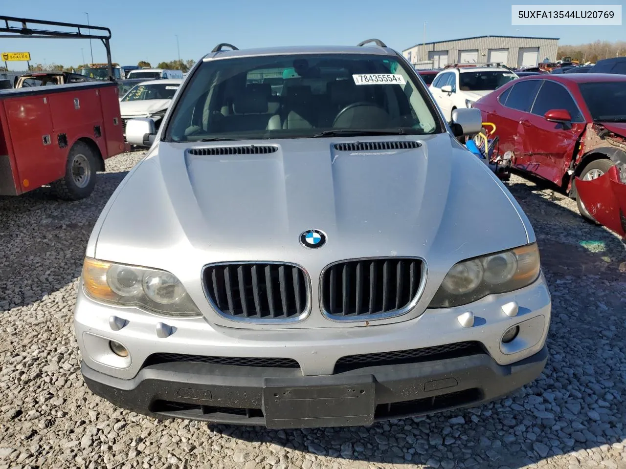 2004 BMW X5 3.0I VIN: 5UXFA13544LU20769 Lot: 78435554