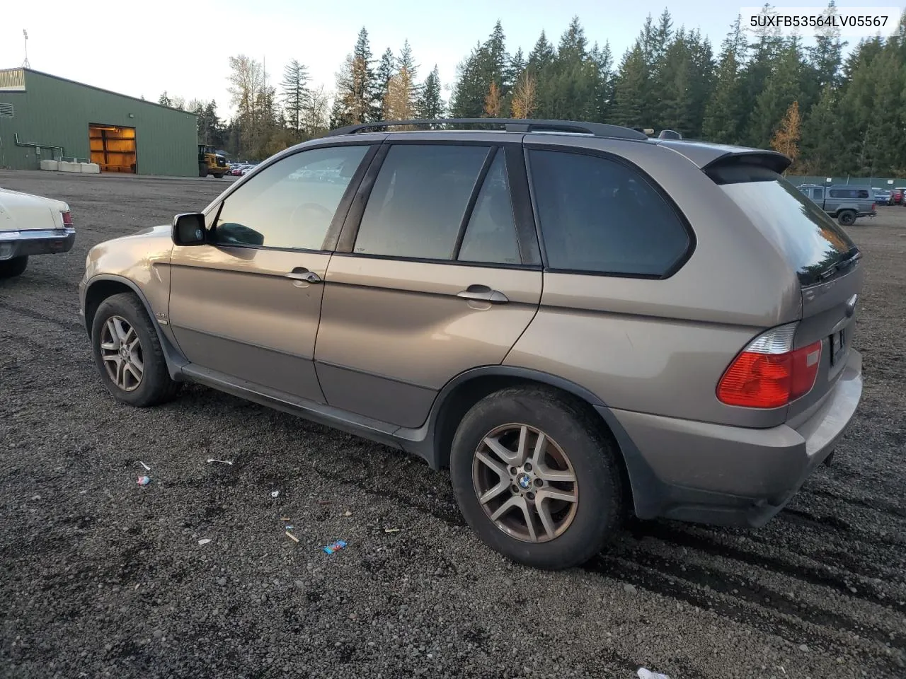 2004 BMW X5 4.4I VIN: 5UXFB53564LV05567 Lot: 79745784