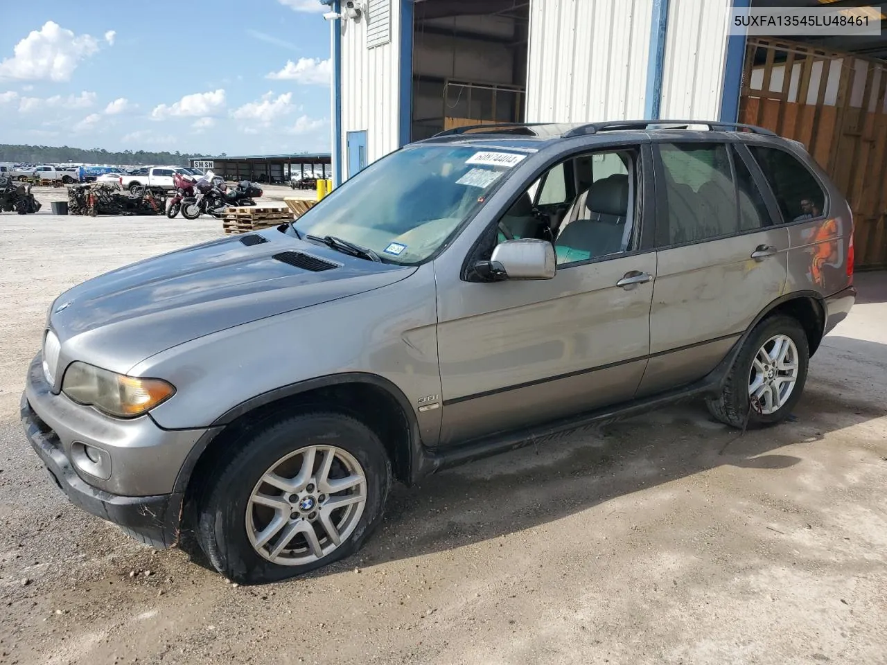 2005 BMW X5 3.0I VIN: 5UXFA13545LU48461 Lot: 60874404