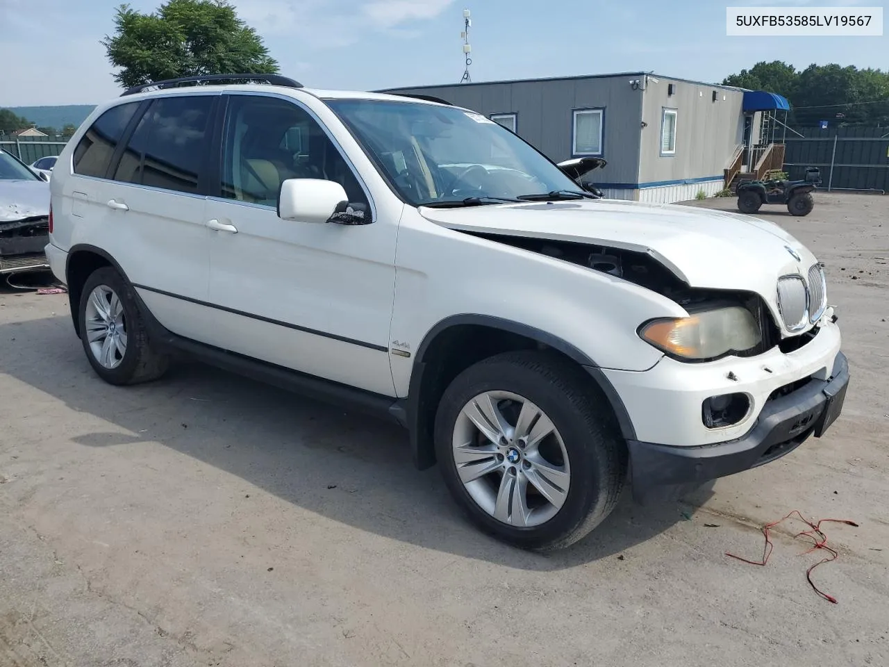 5UXFB53585LV19567 2005 BMW X5 4.4I