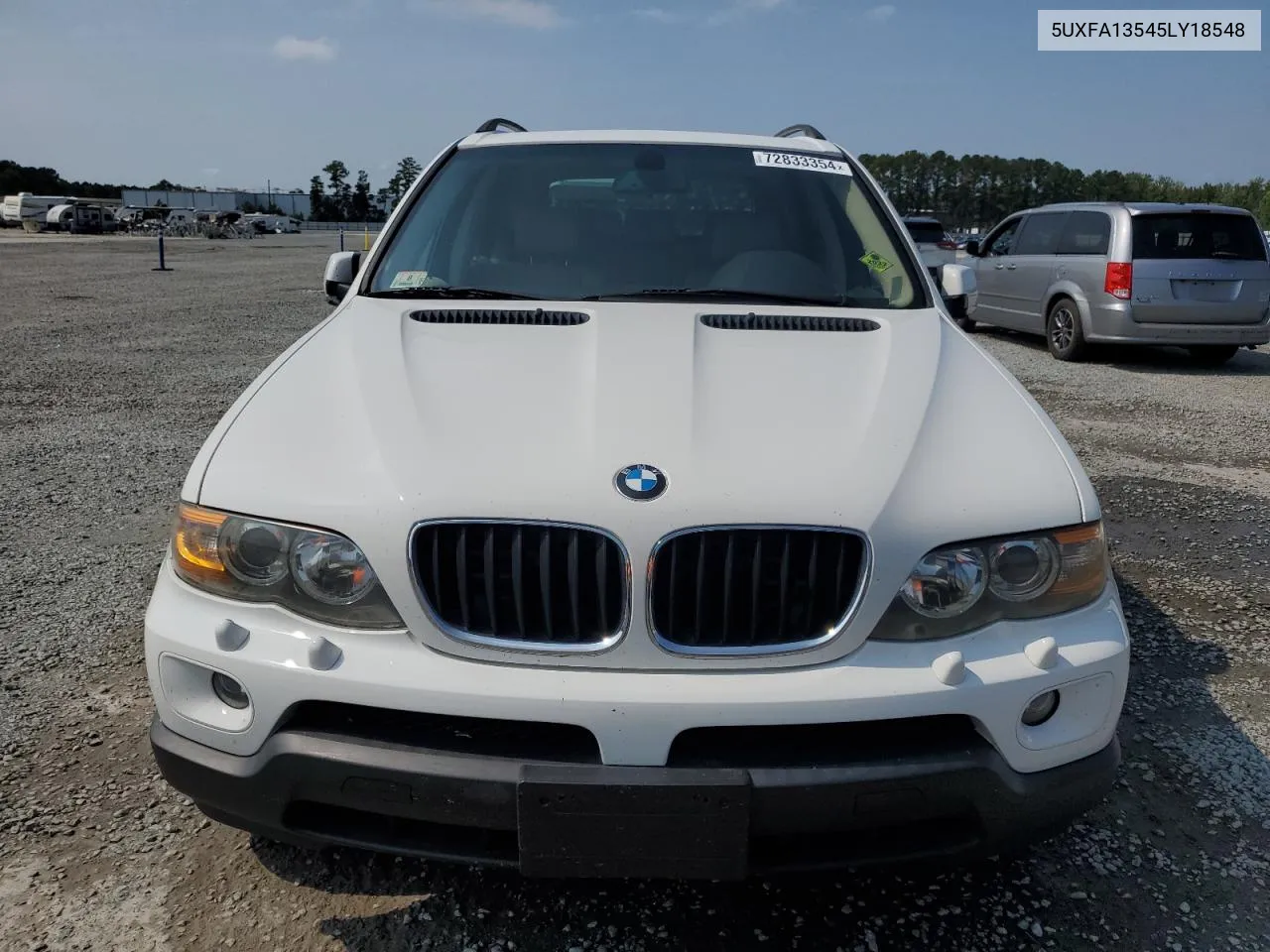 2005 BMW X5 3.0I VIN: 5UXFA13545LY18548 Lot: 72833354