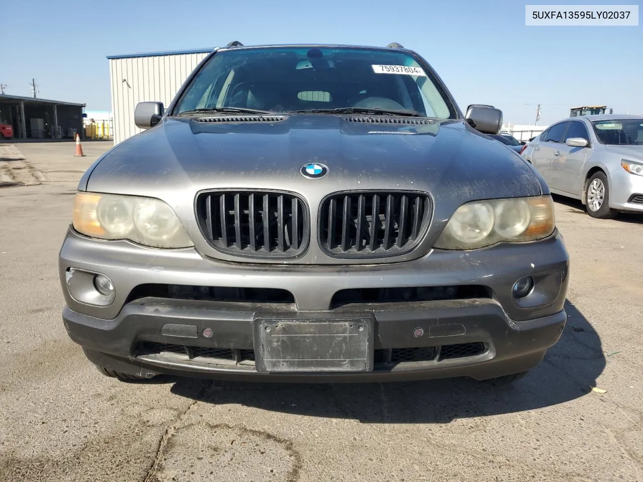 2005 BMW X5 3.0I VIN: 5UXFA13595LY02037 Lot: 75937804