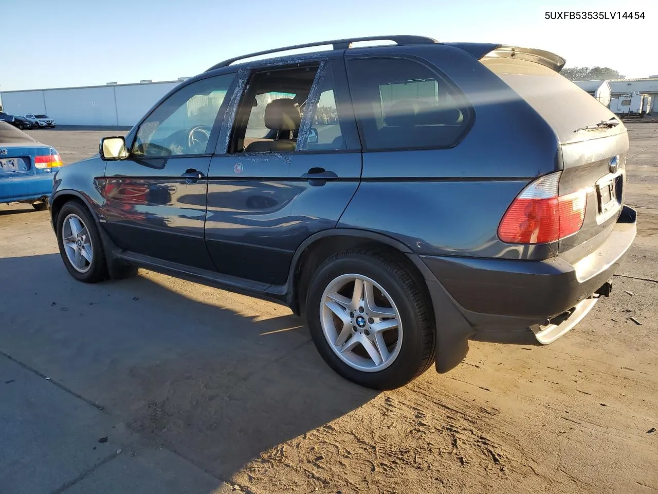 2005 BMW X5 4.4I VIN: 5UXFB53535LV14454 Lot: 76553064