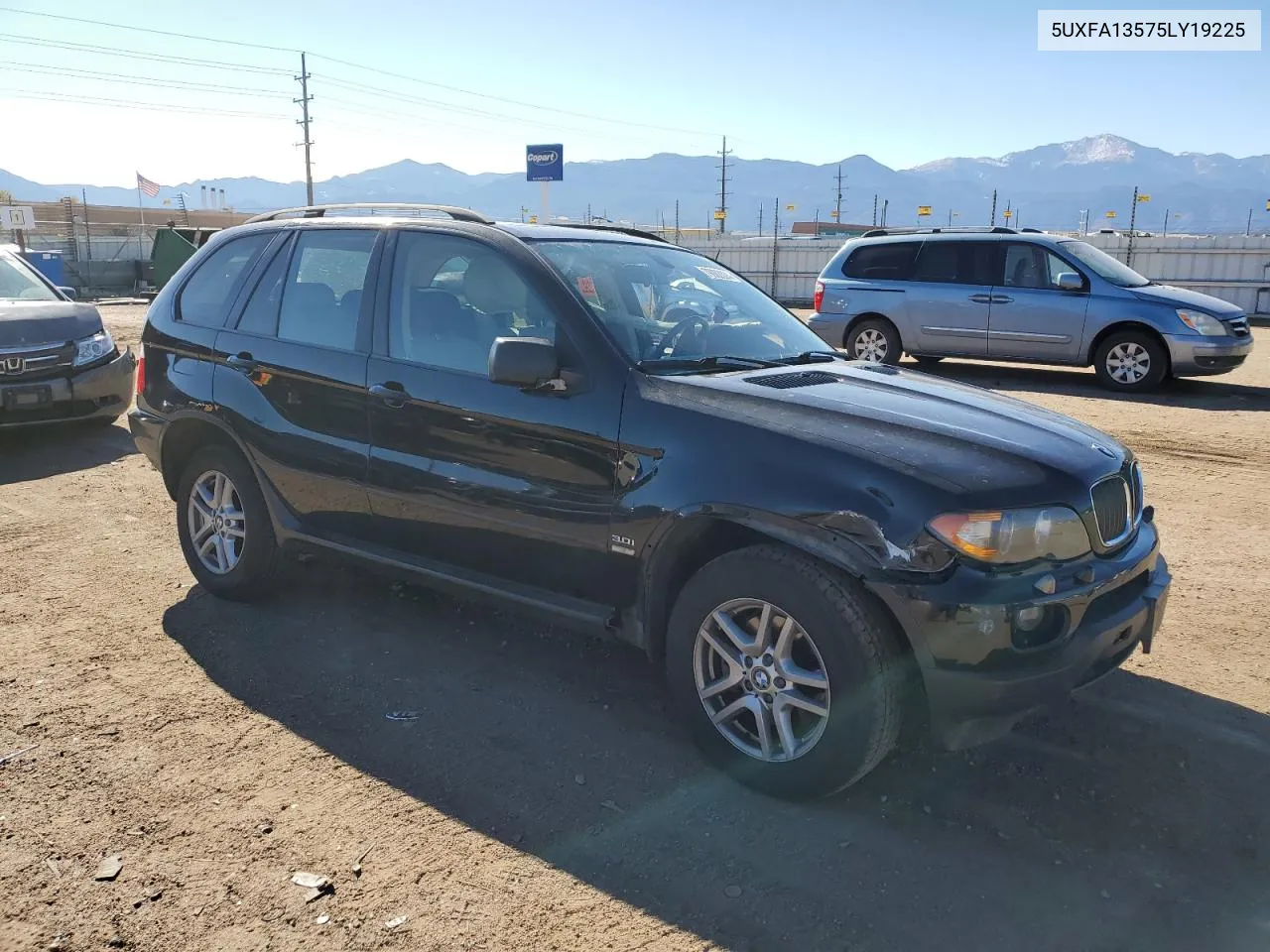 2005 BMW X5 3.0I VIN: 5UXFA13575LY19225 Lot: 79002024