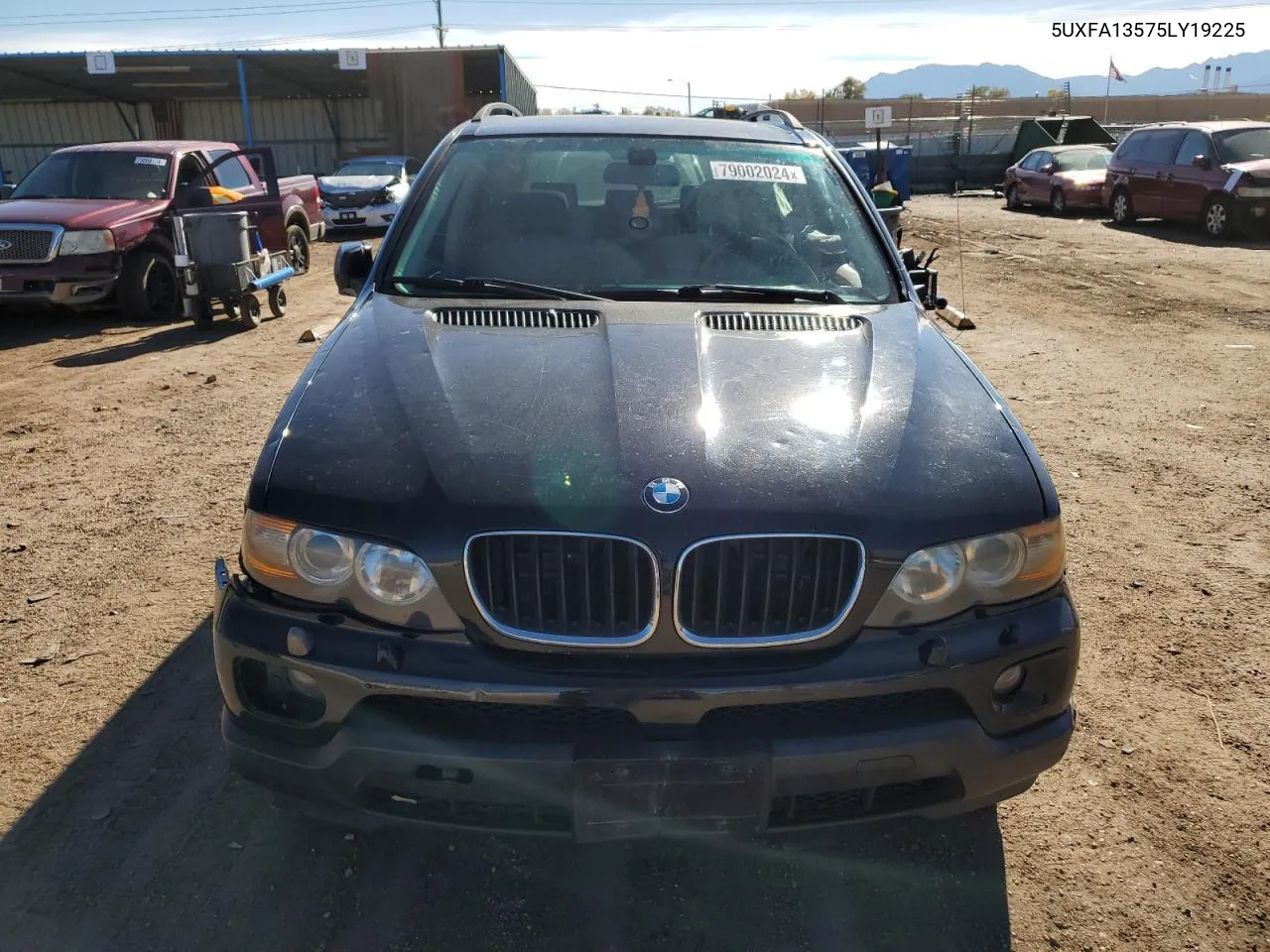 2005 BMW X5 3.0I VIN: 5UXFA13575LY19225 Lot: 79002024