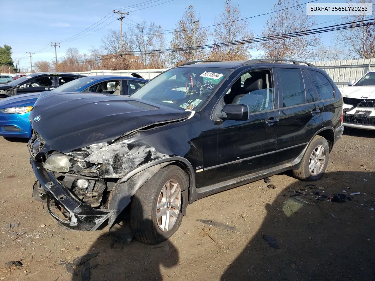 2005 BMW X5 3.0I VIN: 5UXFA13565LY20253 Lot: 80418664