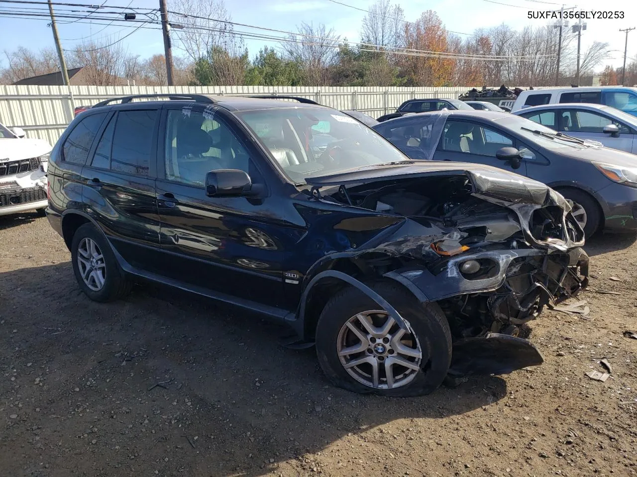 2005 BMW X5 3.0I VIN: 5UXFA13565LY20253 Lot: 80418664