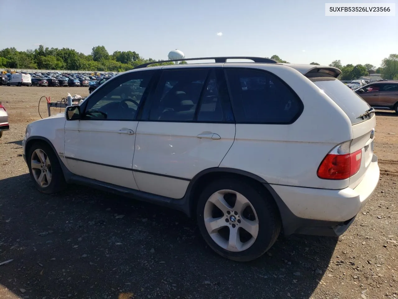 2006 BMW X5 4.4I VIN: 5UXFB53526LV23566 Lot: 56070394