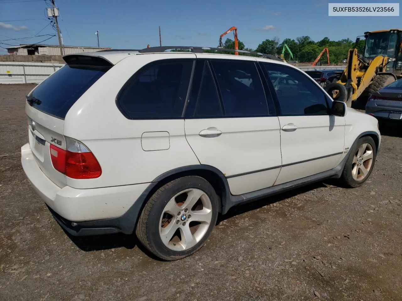 2006 BMW X5 4.4I VIN: 5UXFB53526LV23566 Lot: 56070394