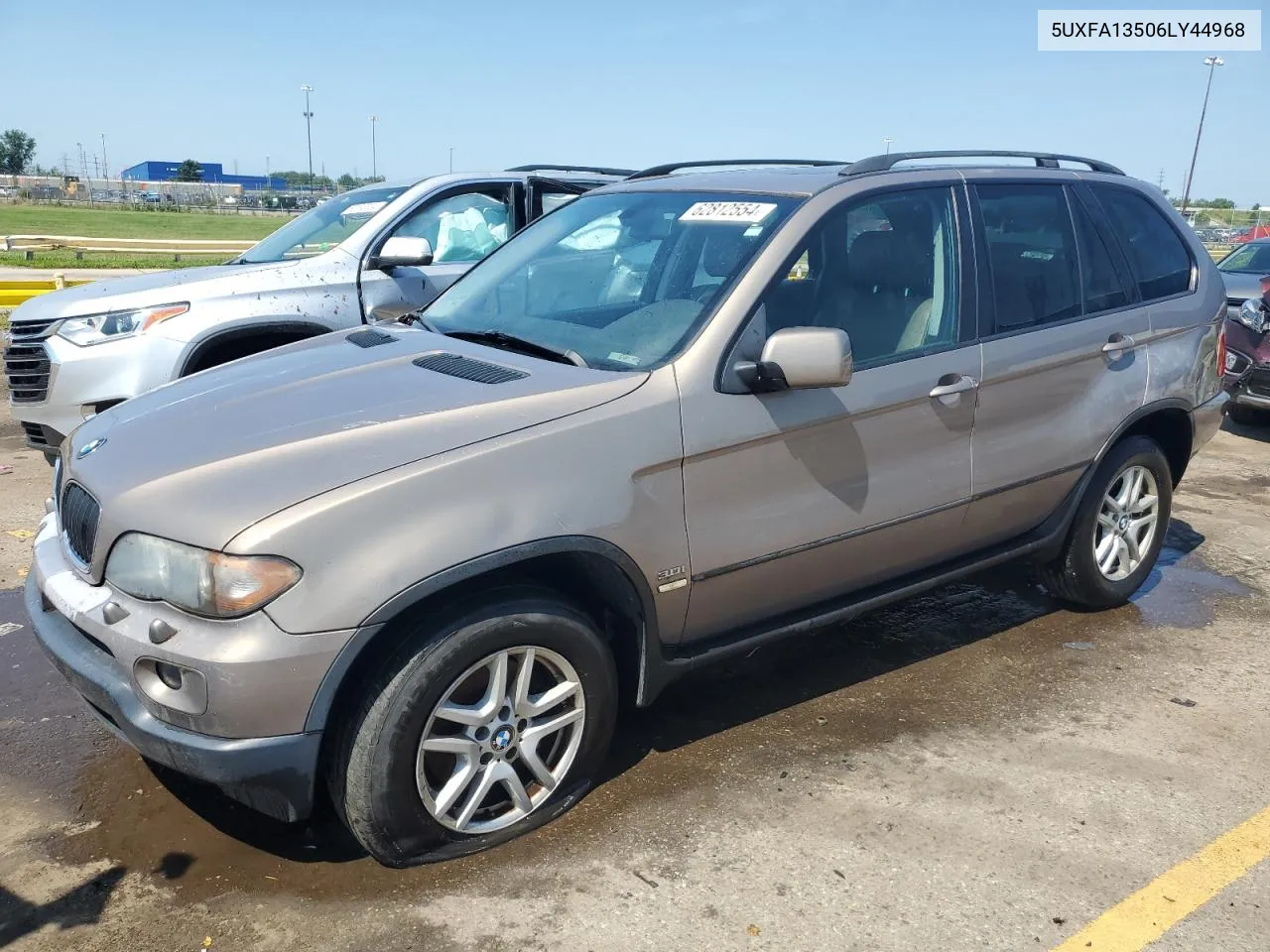 2006 BMW X5 3.0I VIN: 5UXFA13506LY44968 Lot: 62812554