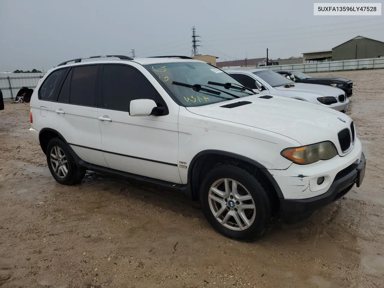 2006 BMW X5 3.0I VIN: 5UXFA13596LY47528 Lot: 63706584