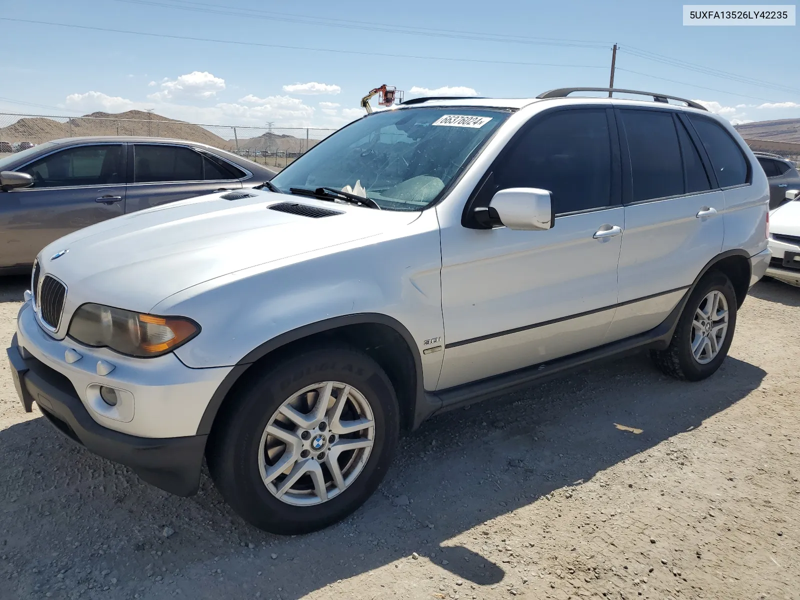 2006 BMW X5 3.0I VIN: 5UXFA13526LY42235 Lot: 66376024